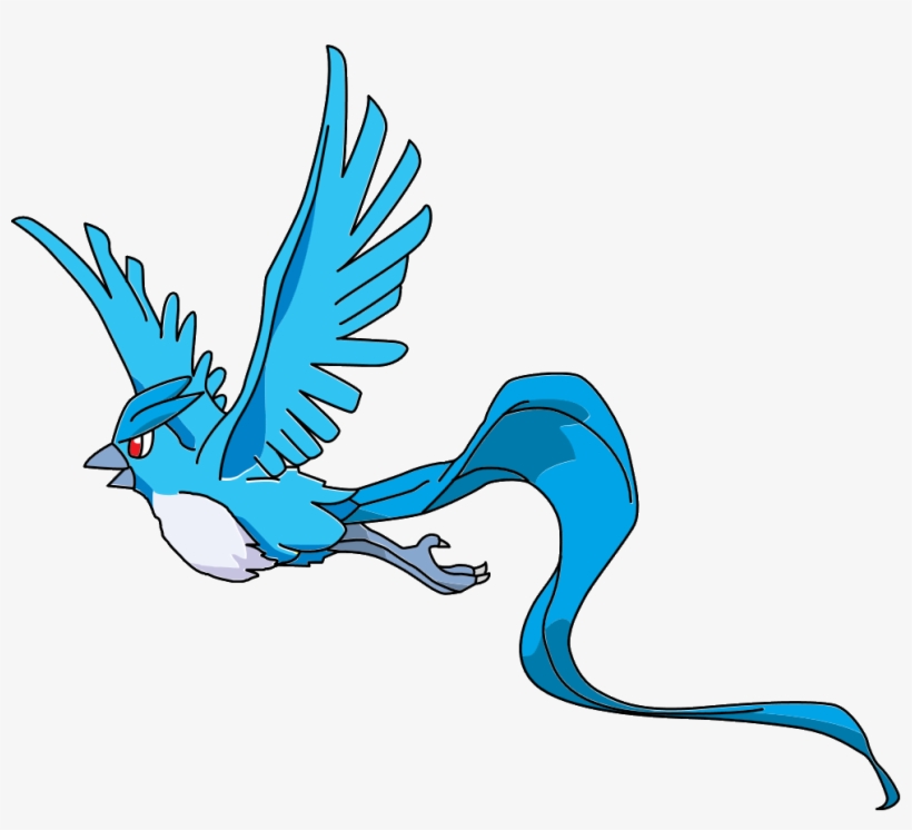 Articuno Transparent Flying - Pokemon Articuno, transparent png #2302980
