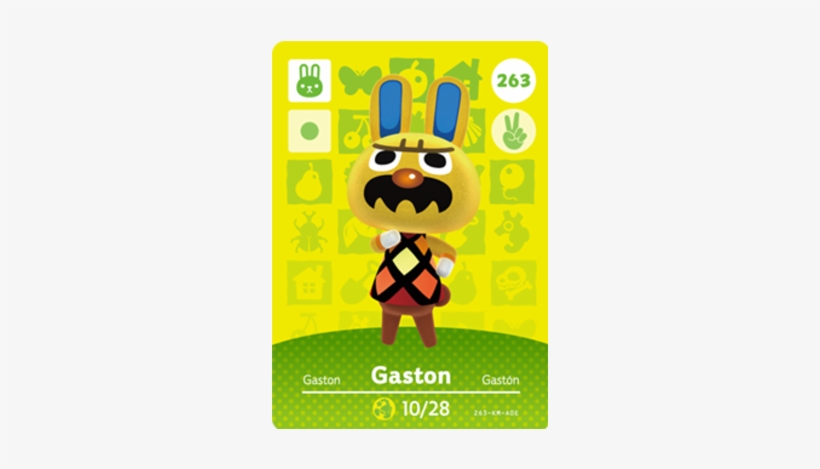 Gaston Animal Crossing Amiibo, transparent png #2303307