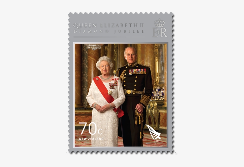 Single Stamp - Queen Elizabeth 2 2012 Jublie, transparent png #2303642