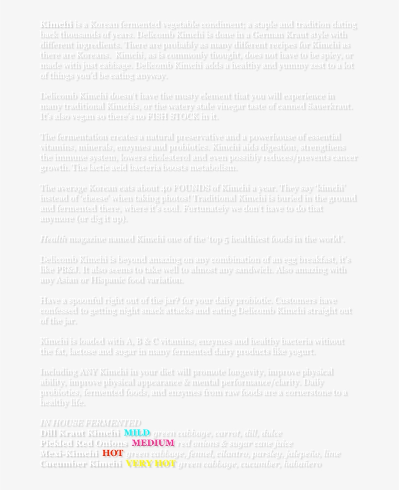 Kimchi Is A Korean Fermented Vegetable Condiment - Kimchi, transparent png #2303699