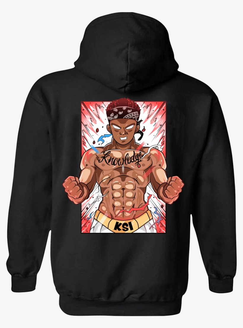 #teamksi Olagoku Fight Hoodie • 25august • Tictail - Sidemen Clothing Ksi, transparent png #2303760