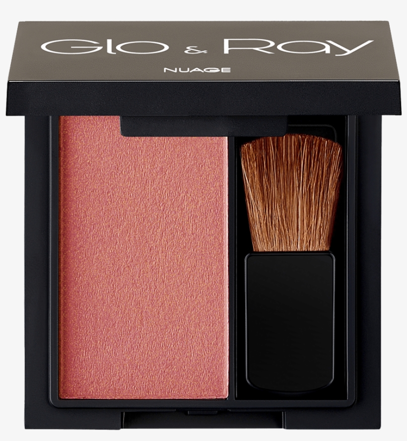 Glo And Ray Nuage Solo Blush - Luna Maroon Blusher, transparent png #2303805