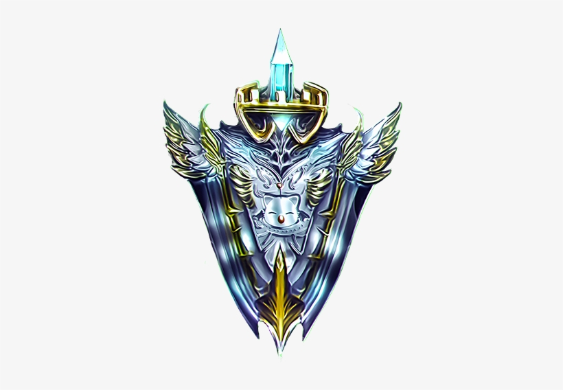 Crystal Moogle Shield - Coat Of Arms Crystal, transparent png #2303973