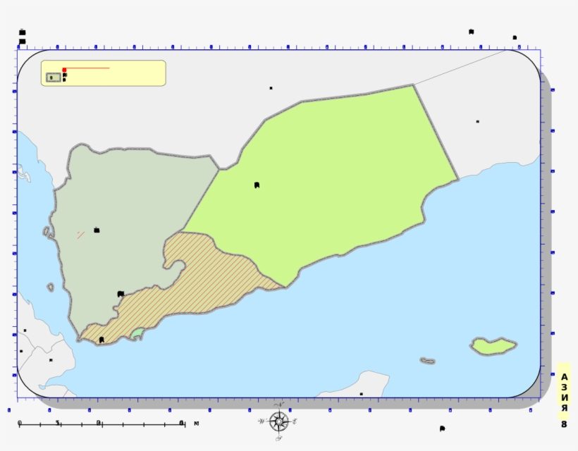خريطة اليمن عام 1967, transparent png #2304056