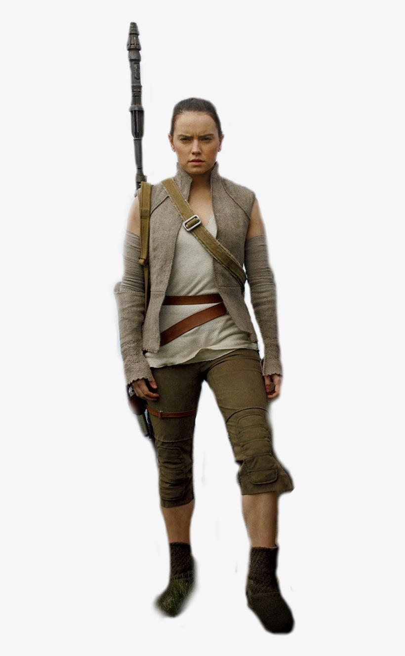 Png Rey - Star Wars 8 Cosplay Costume Rey Costume Halloween Carnival, transparent png #2304758