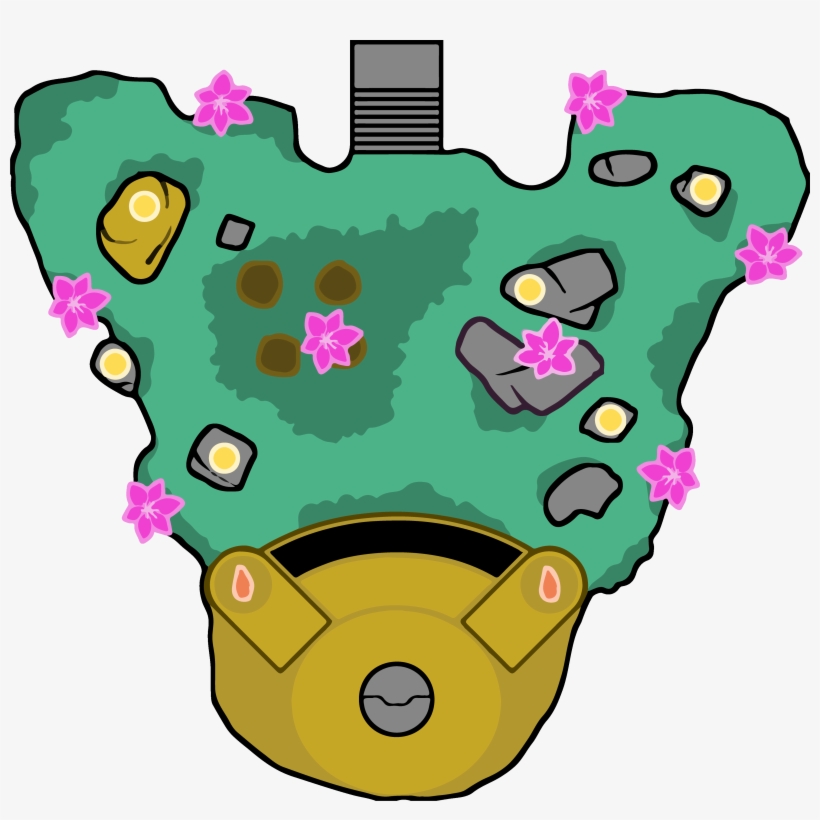 Old Map - Leviathan Pleasure Gardens Map, transparent png #2304810