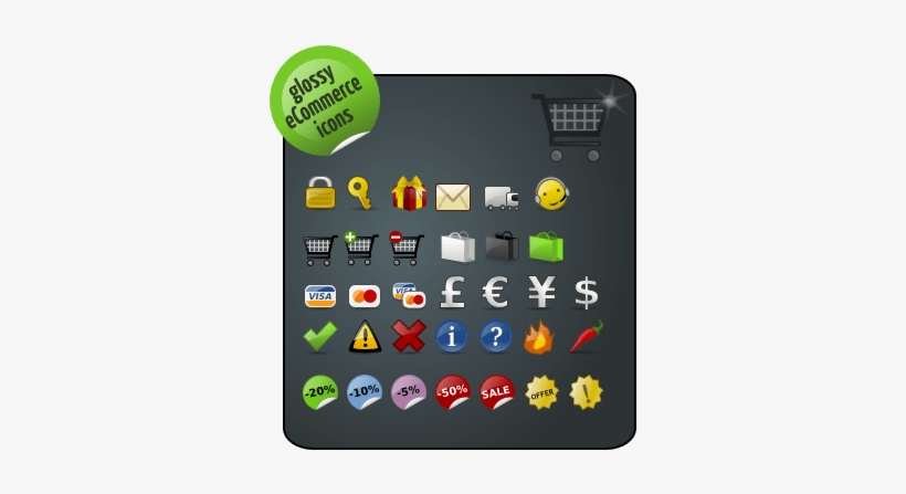 Icons Showcase - Color Ecommerce Icon Pack, transparent png #2304879