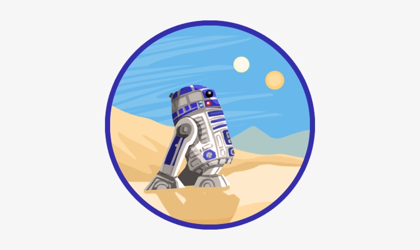 Fun Fact - R2-d2, transparent png #2305023