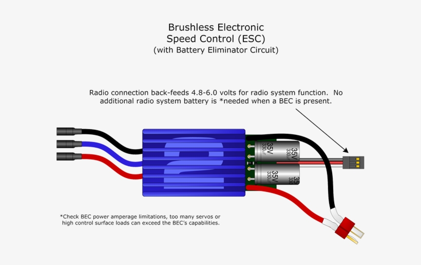 Bec On Esc - Electric Motor, transparent png #2305117
