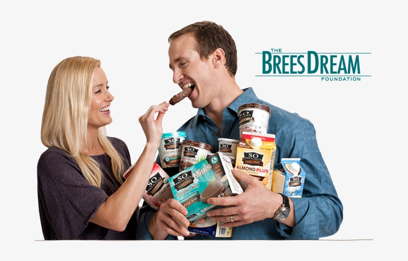 The Brees Dream Foundation - Drew Brees So Delicious Dairy Free, transparent png #2305120