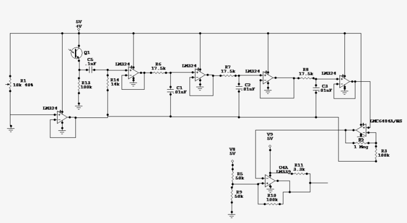 The Circuit Below Is That Of The 3 Khz Beacon Detector - Diagram, transparent png #2305139