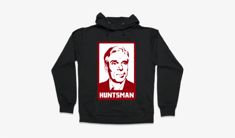 Jon Huntsman For 2012 Hooded Sweatshirt - Read Books And Be Happy Hoodie: Funny Hoodie From Lookhuman., transparent png #2305229
