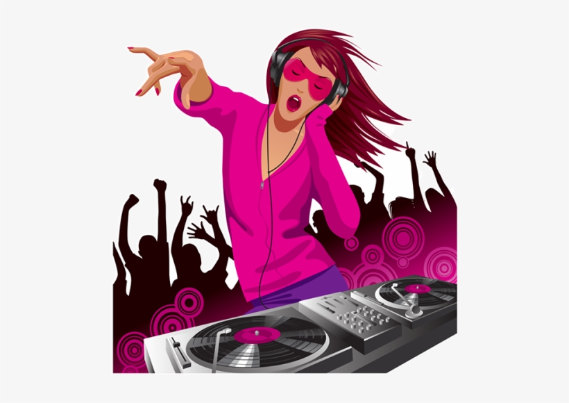 Dj Party Is The Best Time For Me When I Just Completely - Dj Party Logo ...