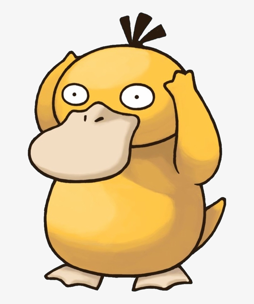 054psyduck Pokemon Mystery Dungeon Red And Blue Rescue - Pokemon Psyduck Png, transparent png #2306161