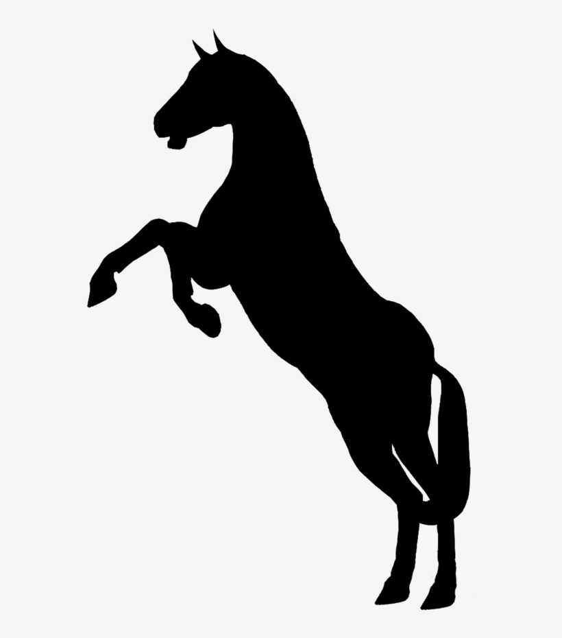 Silueta De Caballo - Clip Art Horse Silhouette, transparent png #2306361
