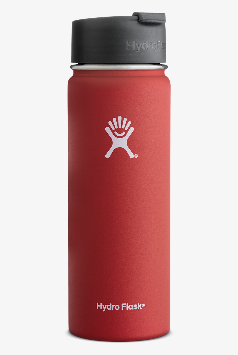 Hydro Flask W20 Lava V=1454114623 - Hydro Flask 20oz Wide Mouth Insulated Bottle, transparent png #2306659