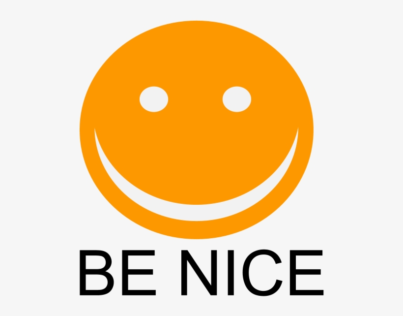 Forget About Nice - Someone Being Nice Clipart, transparent png #2306900