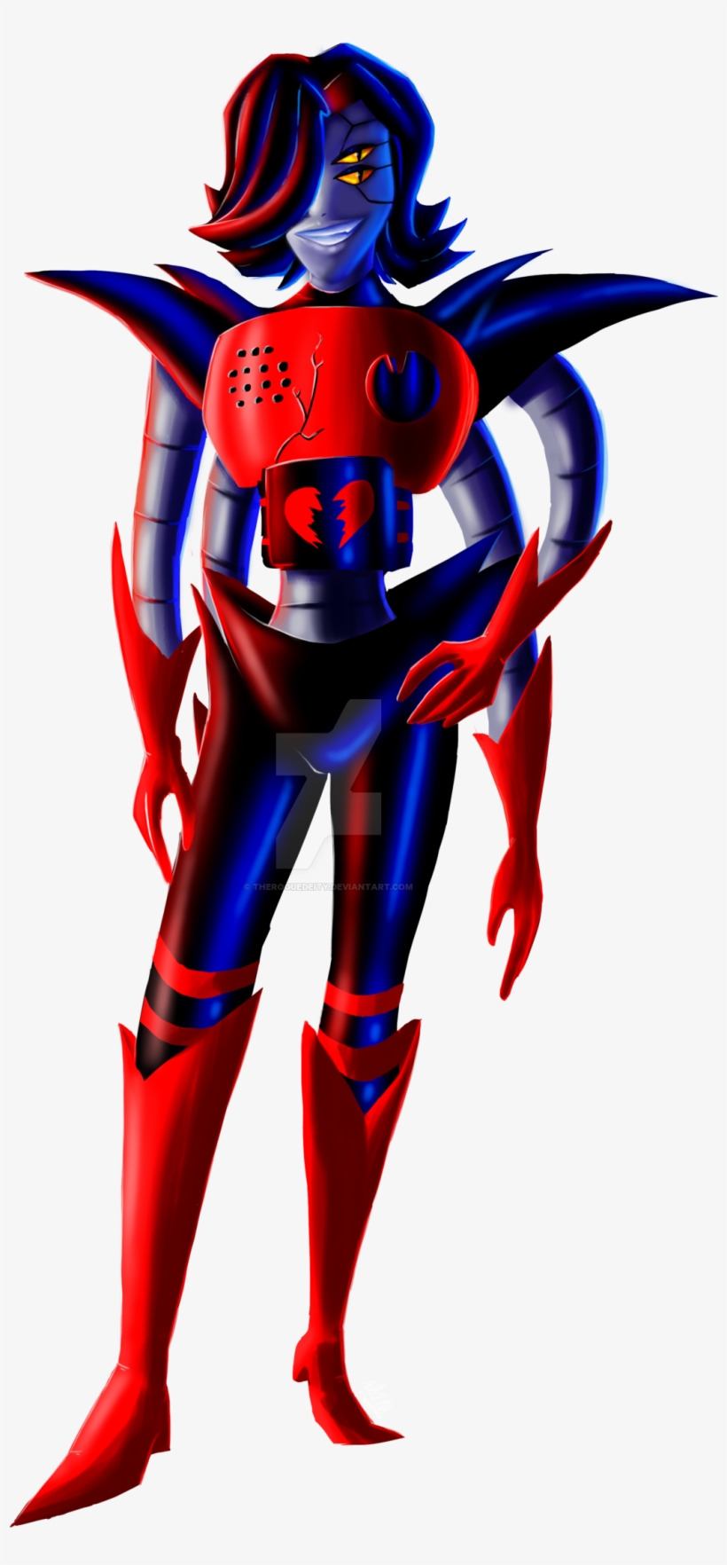 Underfell Mettaton, transparent png #2306950