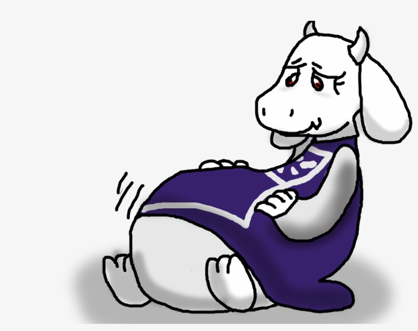 Toriel Ate Frisk - Undertale Toriel Eats Frisk, transparent png #2307043