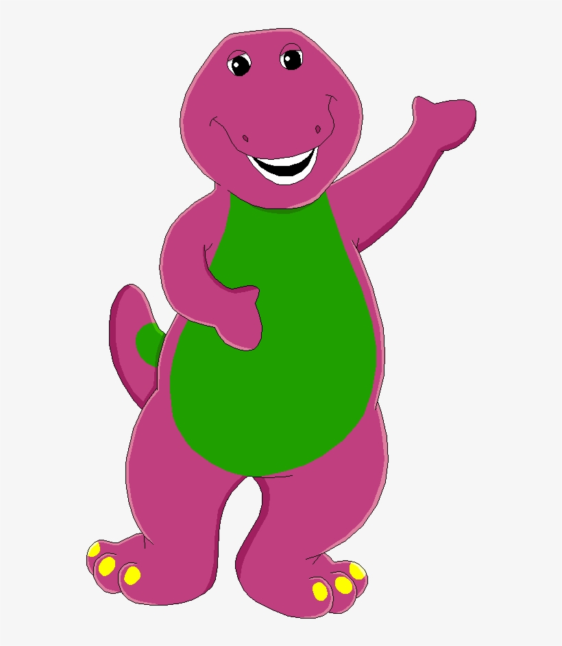 Barney Clip Dinosaur Stock - Draw Barney The Dinosaur, transparent png #2307062