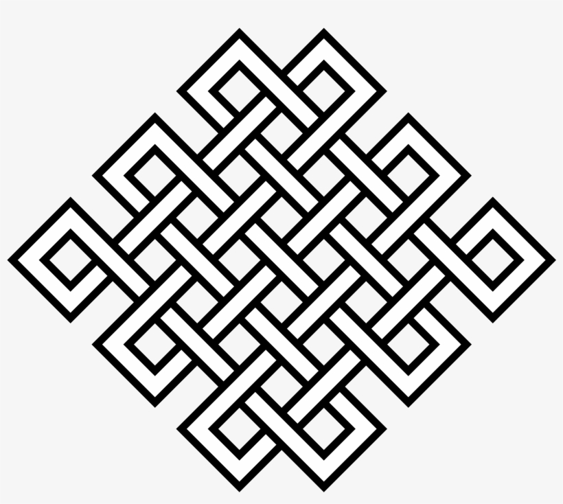 Open - Endless Knot Symbol, transparent png #2307447