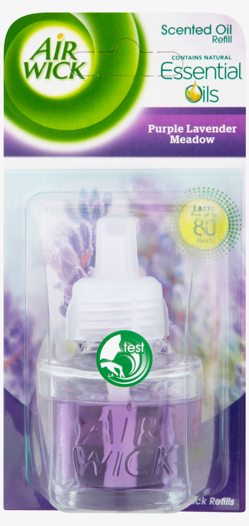 Air Wick Plug-in Refill Purple Lavender Meadow - Airwick Air Freshener Electrico Spare Part Purple Lavender, transparent png #2307543