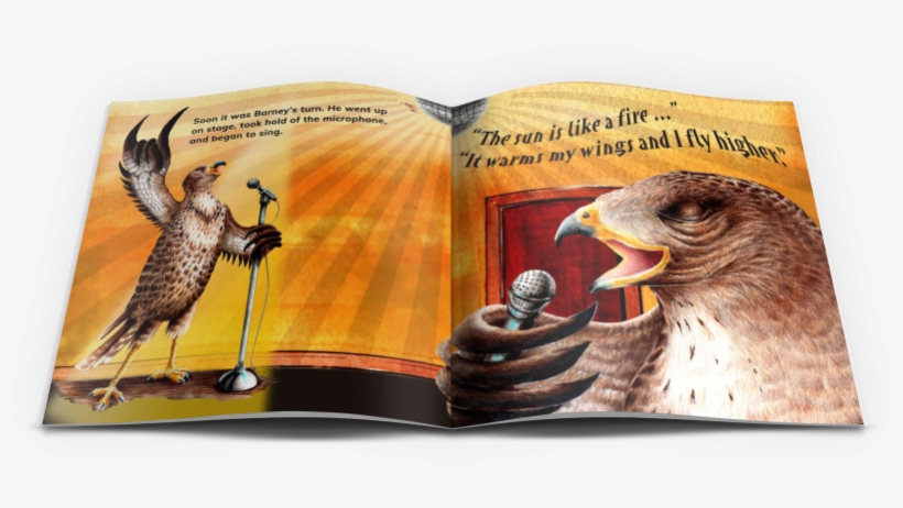 Rock On Barney - Bald Eagle, transparent png #2307641