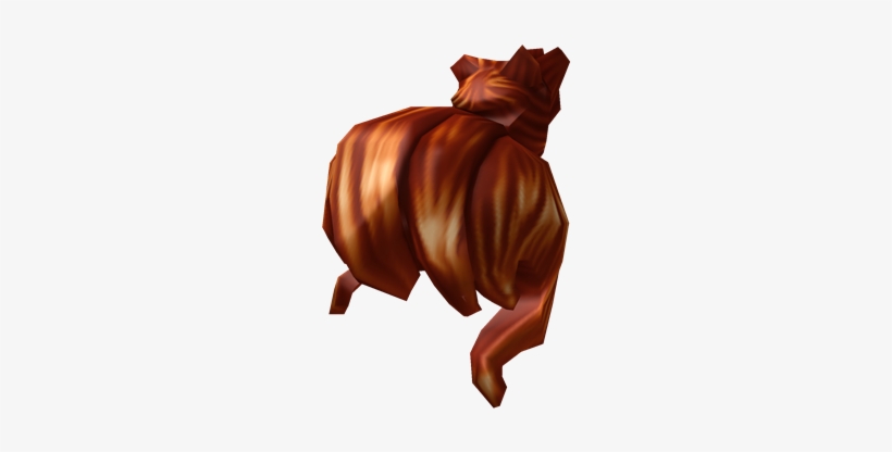 Chestnut Bun - Roblox Acorn Hair, transparent png #2308345