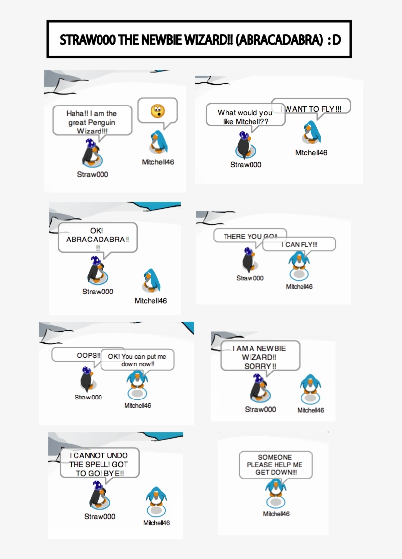 Http - //straw000 - Files - Wordpress - - Club Penguin Funny Comics, transparent png #2308523