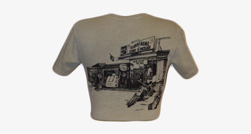 Flora Bama Old Building T Shirt With Pocket - T-shirt, transparent png #2308643
