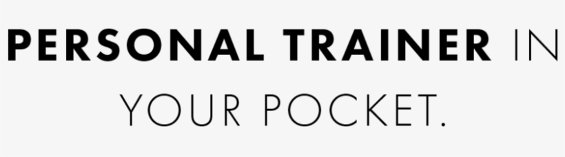 Personal Trainer In Your Pocket - Feeling, transparent png #2309019