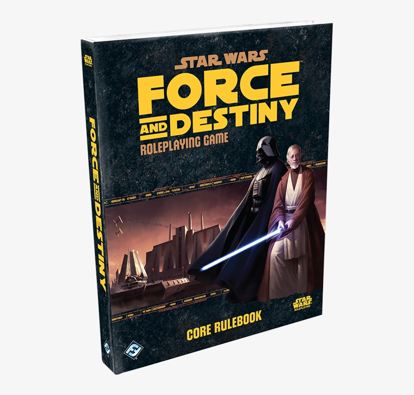 41807468 - Star Wars Force And Destiny Roleplaying Game Core Rulebook, transparent png #2309036