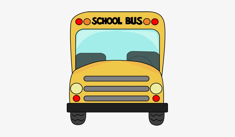 School Bus Front - Front Of School Bus Clip Art, transparent png #2309143