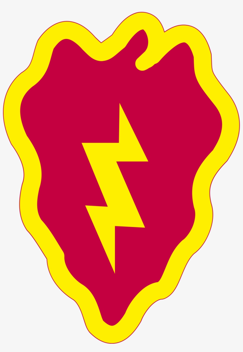 25th Infantry Division Patch, transparent png #2309147
