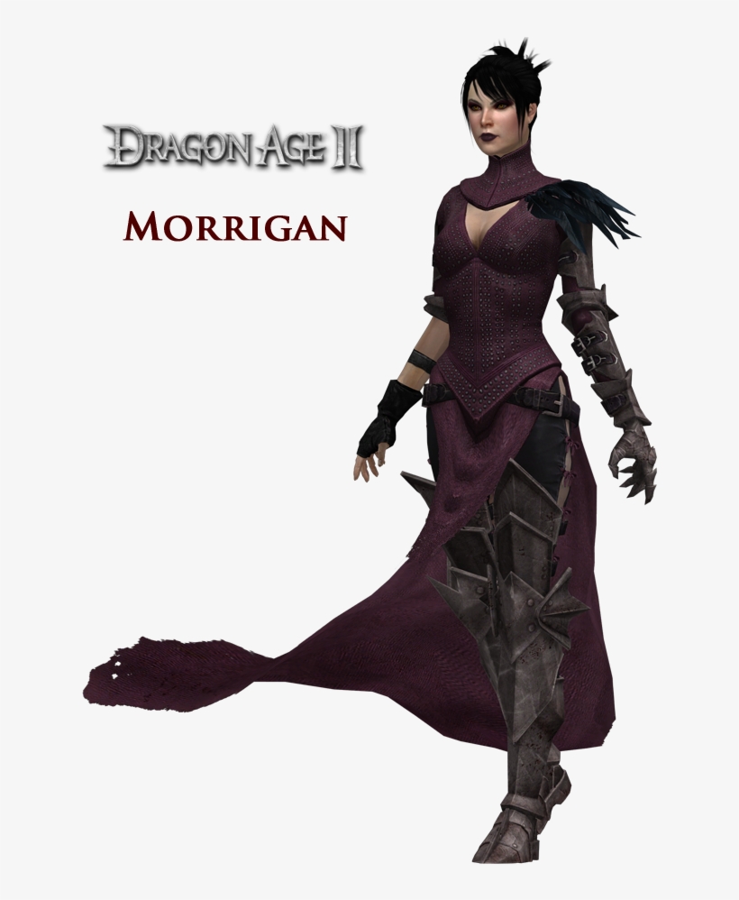 The Dragon Age Series Thread [archive] - Dragon Age Morrigan Flemeth Armor, transparent png #2309535