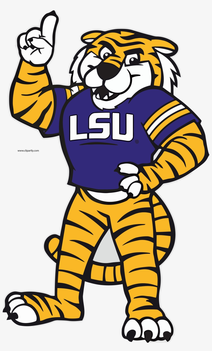 One Lsu Tigger Clipart Png Image Download - Saint Xavier High School Tigers, transparent png #2310201
