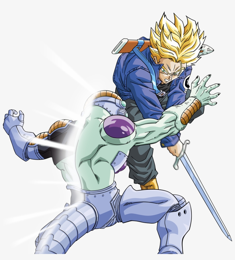 I Ve Come Here To Kill You - Ssj Trunks Vs Frieza, transparent png #2310234