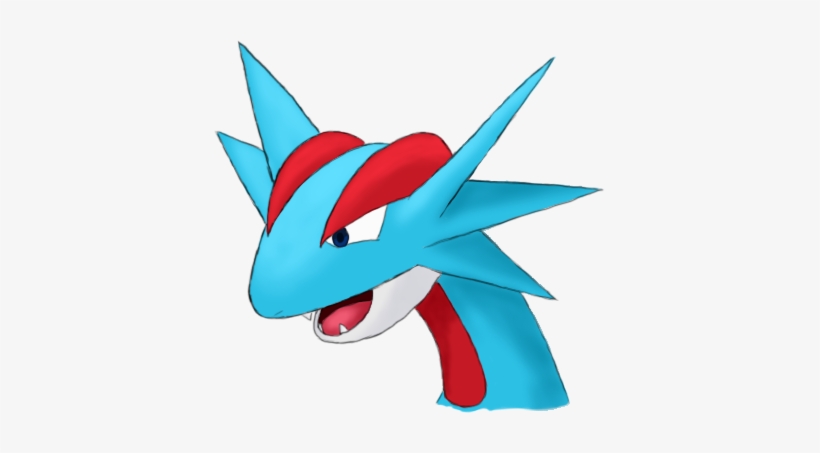 Salamence - Cartoon, transparent png #2310597