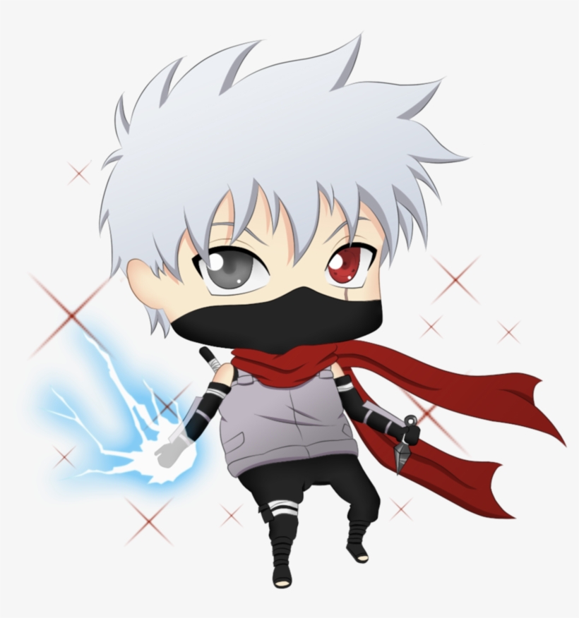 Images For > Anbu Kakashi Chidori - Hatake Kakashi Anbu Chibi, transparent png #2310881