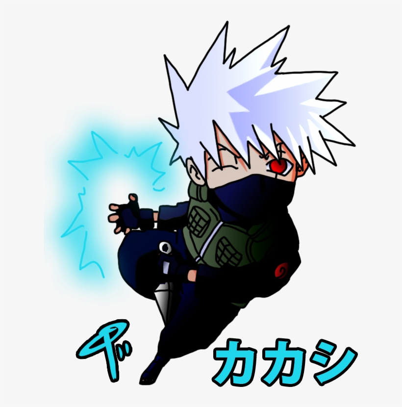 Kakashi Hatake Naruto Uzumaki Chidori Chibi - Chidori, transparent png #2311040