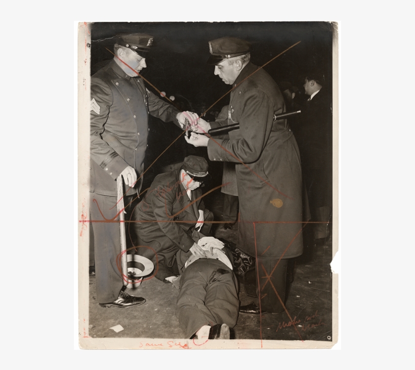 "hold Up Man Killed\ - Weegee, transparent png #2311062