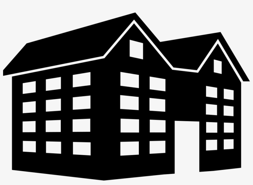 Building Of Big Houses Style Comments - Hotel Vector Icon Png, transparent png #2311547