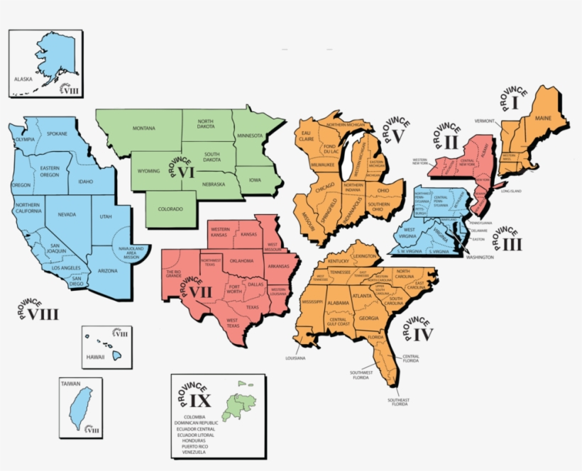 All Provinces - Episcopal Provinces, transparent png #2311548