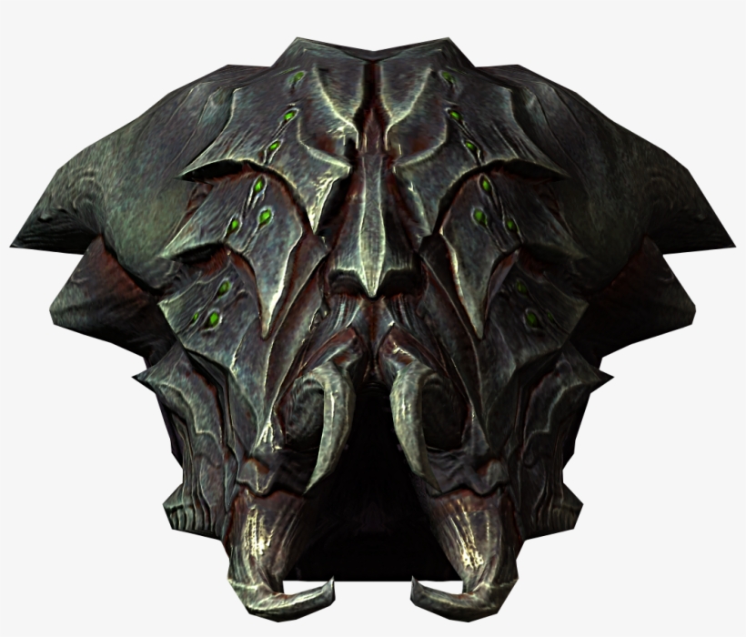 [ Img] - Skyrim Falmer Heavy Helm, transparent png #2311571