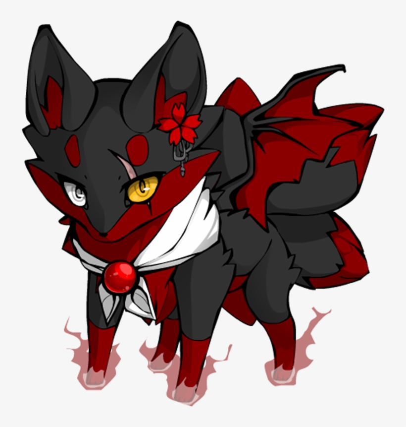 Spirit Fox - Demon Devil Wolf, transparent png #2311775