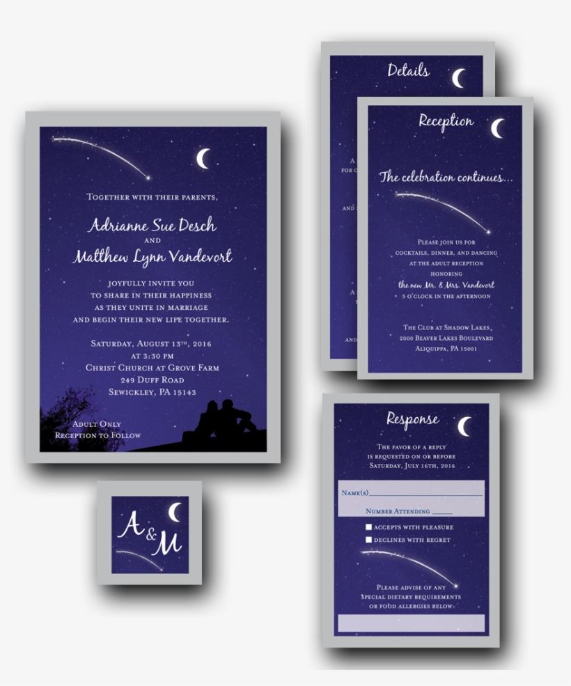 Starry Night - Brochure, transparent png #2311924