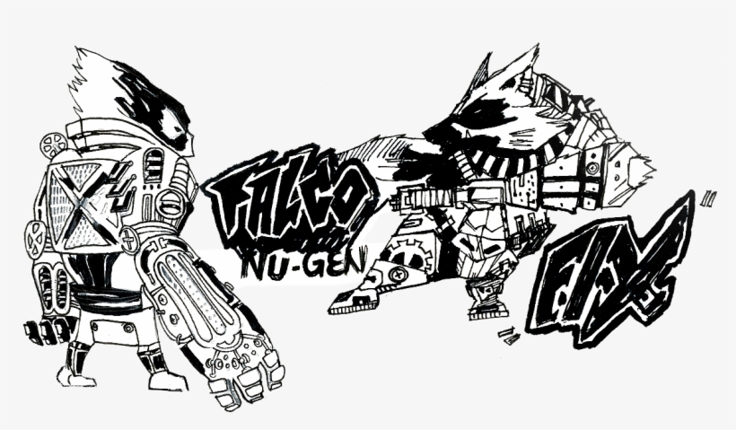 Falco X Fox - Illustration, transparent png #2312068