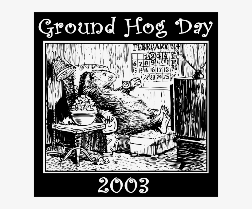 Ground Hog Day Svg Clip Arts 600 X 600 Px, transparent png #2312218
