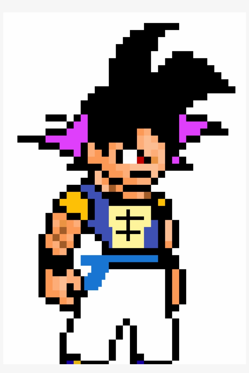 Gotenks - Pixel Art Dibujos Pixelados Dragon Ball, transparent png #2312278