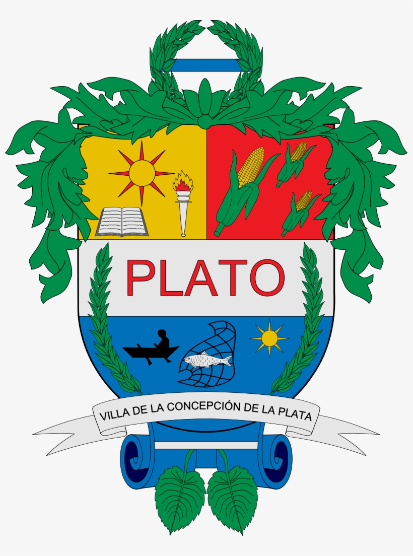 Escudo De Plato - Escudo Plato Magdalena, transparent png #2312448